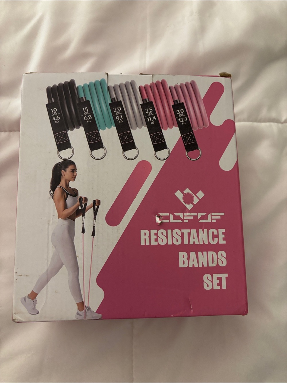 Resistance Bands Set - Pink -